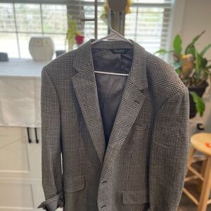 Jos. A. Bank Black and White Checkered Jacket